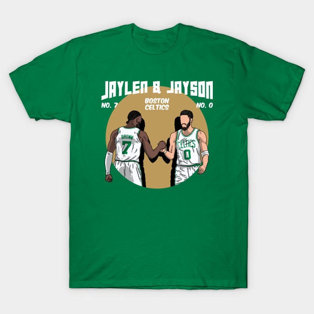 Jaylen And Jayson T-Shirt by Luna Illustration